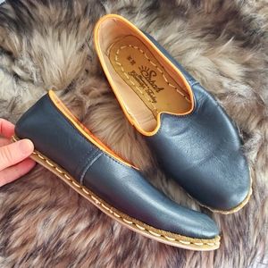 Sabah Handmade Slip On Loafers Size 38